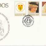 Barbados 1982 | The 21st Birthday of HRH The Princess of Wales FDC