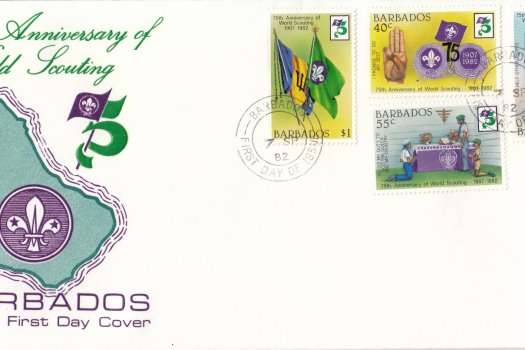 Barbados 1982 | 75th Anniversary of World Scouting FDC