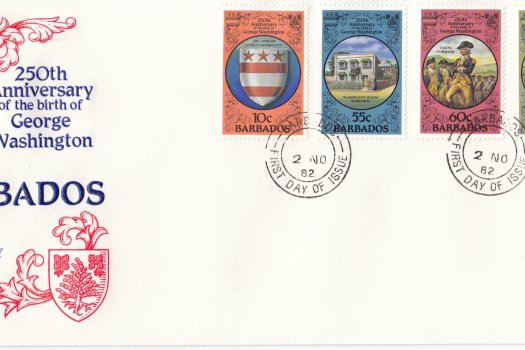 Barbados 1982 | 250th Anniversary of the Birth of George Washington FDC