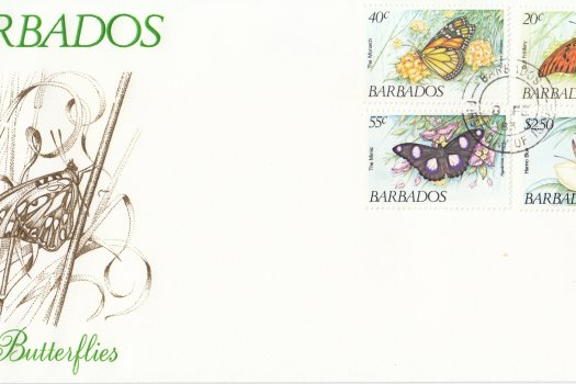 Barbados 1983 | Butterflies of Barbados FDC