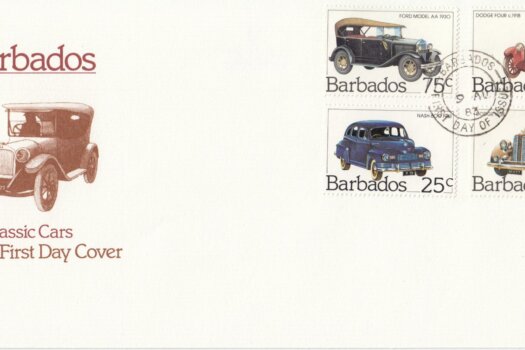 Barbados 1983 | Classic Cars FDC