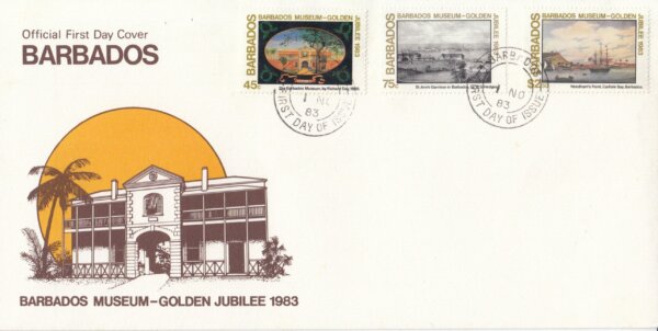 Barbados 1983 | Barbados Museum Golden Jubilee FDC