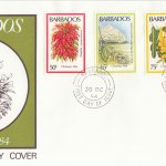 Barbados 1984 | Christmas Flowers FDC