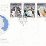 Barbados 1985 | The Life and Times if H.M. Queen Elizabeth the Queen Mother FDC