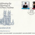 Barbados 1986 | Royal Wedding HRH Prince Andrew FDC