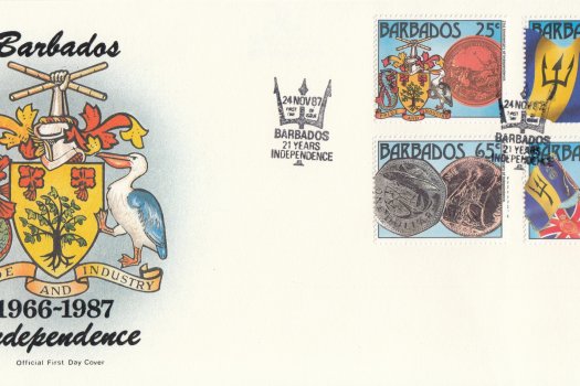 Barbados 1987 | 21st Anniversary of Independence FDC