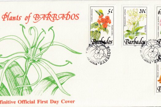 Barbados 1989 | Wild Plants of Barbados Definitive FDC (3)