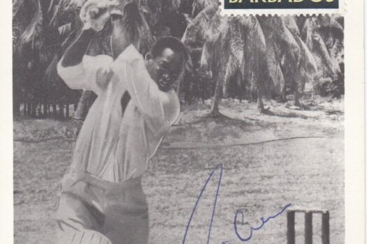 Barbados 1966 | Sir Garfield Sobers Signed First Day Maximum Card