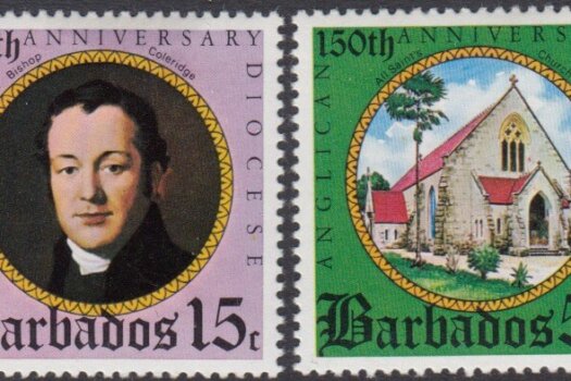 Barbados SG526-529 | 150th Anniversary of Anglican Diocese in Barbados
