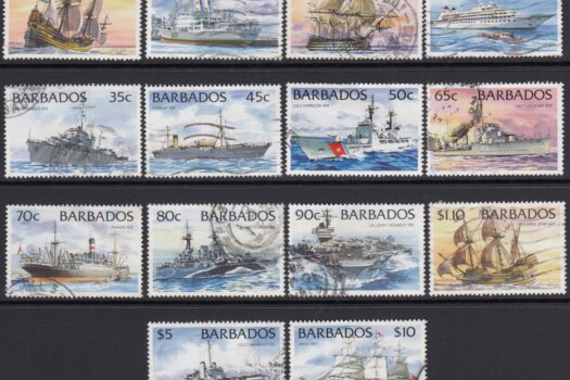 Barbados SG1029A-1042A | Ships Definitives 1994 (used)