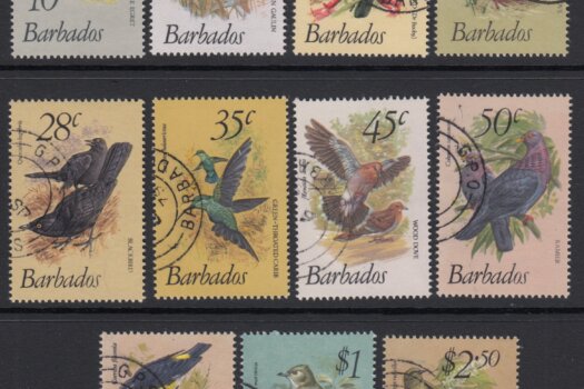 Barbados SG622-638 | Birds of Barbados Definitives 1979-83 Original Short Set (Used)