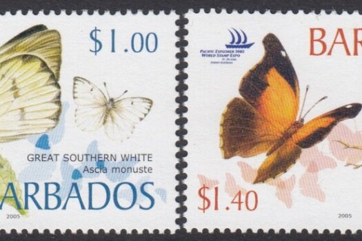 Barbados SG1261-1264 | Barbados Butterflies