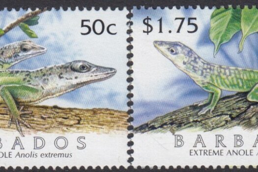 Barbados SG1286-1289 | Extreme Anole