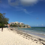 Champers, Barbados as seen from Rockley Beach, Barbados