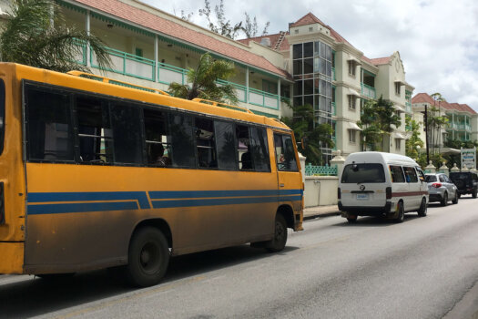 Barbados Transport Bus plus local Taxi