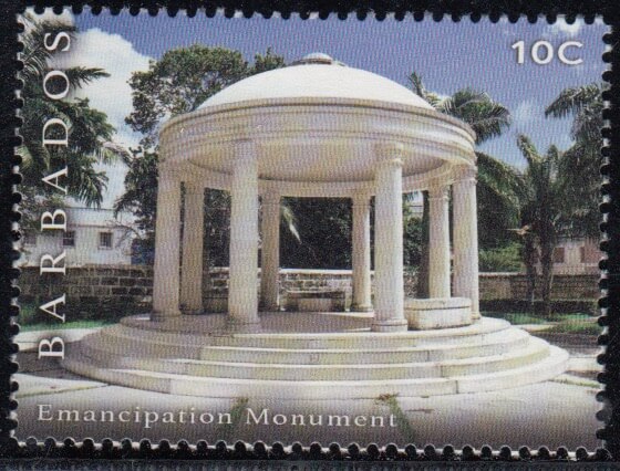 Emancipation Monument | Synagogue Block restoration | Barbados Stamps