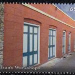 65c Artisan's Workshops | Synagogue Block restoration | Barbados Stamps