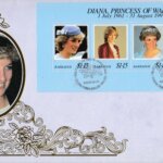 Barbados 1998 Diana Princess of Wales Benham FDC