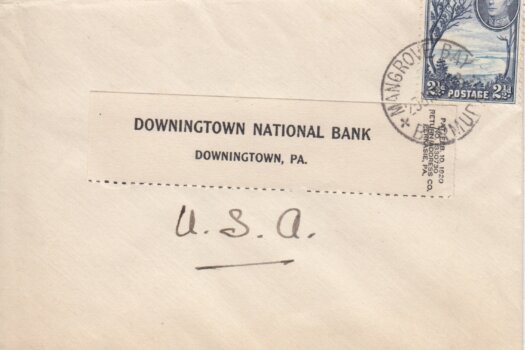 Bermuda 1948 Commercial mail