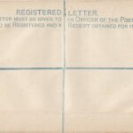 Barbados Registered Envelope 4d Grey | H&G 2f