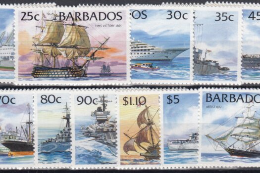 Barbados SG1029A-1042A | Ships Definitives 1994