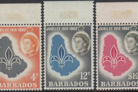 Barbados SG309-311 | Golden Jubilee of Barbados Boy Scout Association (2)