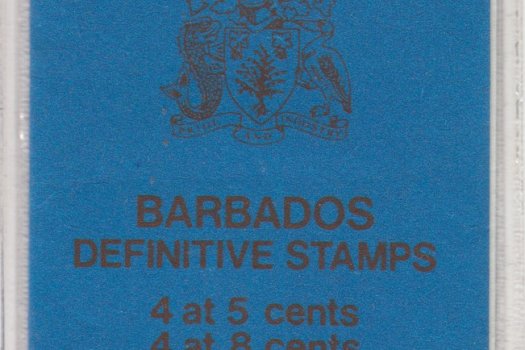 Barbados 1974 Stamp Booklet with cover
