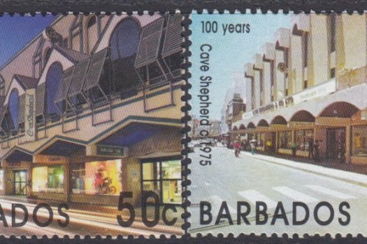 Barbados SG1298-1301 | Centenary of Cave Shepherd