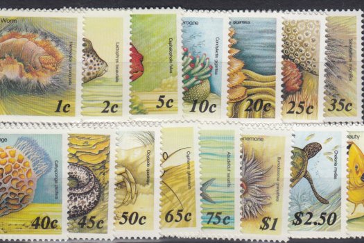 Barbados SG763A - 778A | Marine Life Definitives (without imprint date) 1985