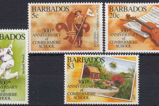 Barbados SG1053-1056 | 300th Anniversary of Combermere School