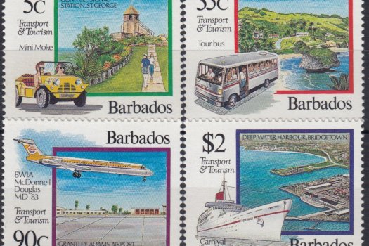 Barbados SG983-986 | Transport & Tourism