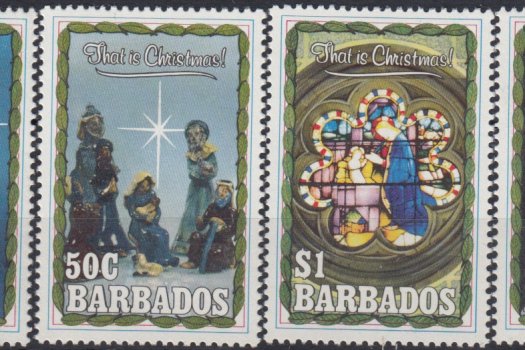Barbados SG944-948 | Christmas 1990