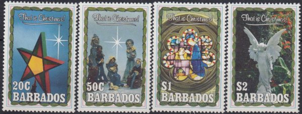 Barbados SG944-948 | Christmas 1990