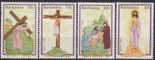 Barbados SG971-974 | Easter 1992