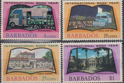 Barbados SG448-451 | International Book Year