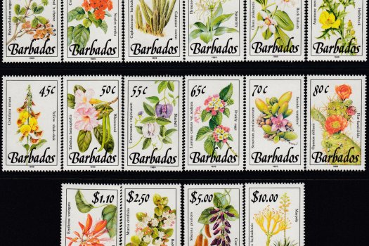 Barbados SG890-905 | Wild Plants Definitive set