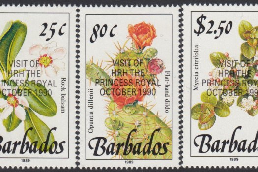 Barbados SG941-943 | Visit of the Princess Royal