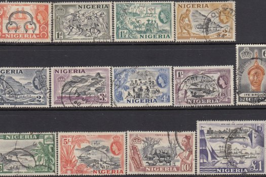 Nigeria SG69-80 | Local Scenes definitives 1953-58 (used)