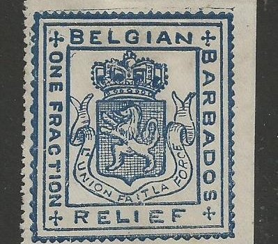 Barbados Belgian relief Fund Label