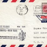 Barbados to New York - Pan Am First Flight Cover 11th May 1957