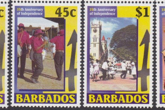 Barbados SG1198-1201 | 35th Anniversary of Independence