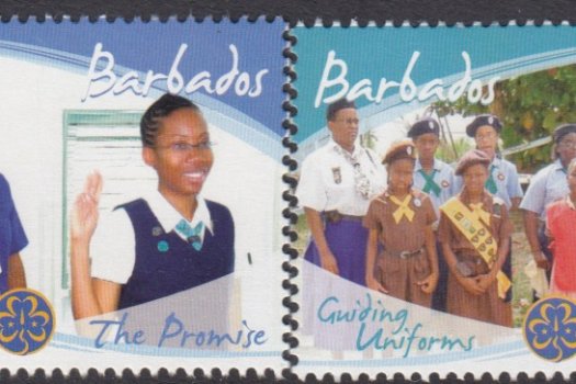 Barbados SG1354-57 | Centenary of Girl Guiding 2010