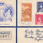 Coronation 1937 Barbados FDC - Alex Bayley Illustrated Cover