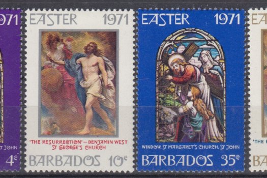 Barbados SG425-428 | Easter 1971