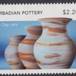 $2.20 Clay Jars | Barbadian Pottery | Barbados Stamps