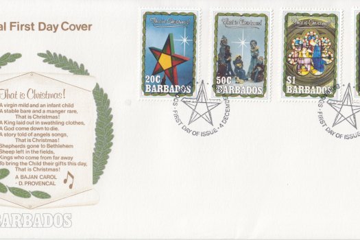 Barbados 1990 | Christmas 1990 FDC