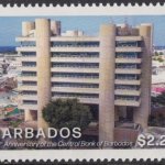 50th Anniversary of the Central Bank in Barbados - $2.20 Tom Adams Financial Centre