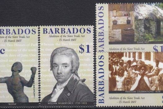 Barbados SG1310-1313 | 200th Anniversary of the Abolition of the Slave Trade Act 2007