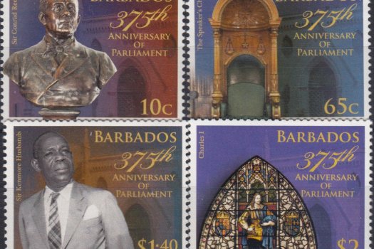 Barbados SG1412-1415 | 375th Anniversary of Parliament in Barbados 2014