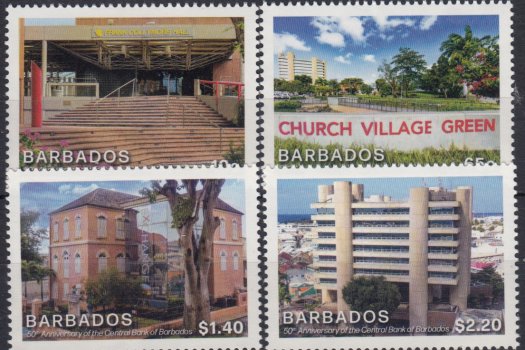 Barbados SG1517-1520 | Central Bank of Barbados 2023